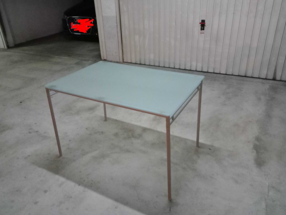 Mesa de Cozinha tampo Vidro