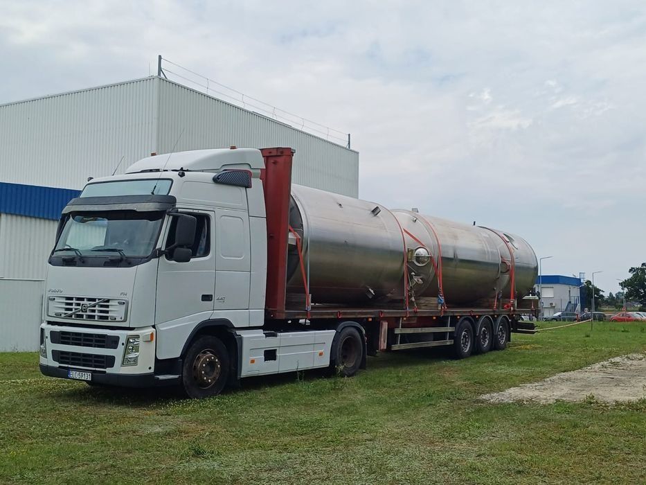 Transport maszyn i urządzeń platforma gabaryty