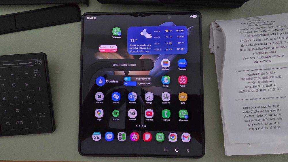 Samsung Galaxy Z Fold 4 512GB Impecável
