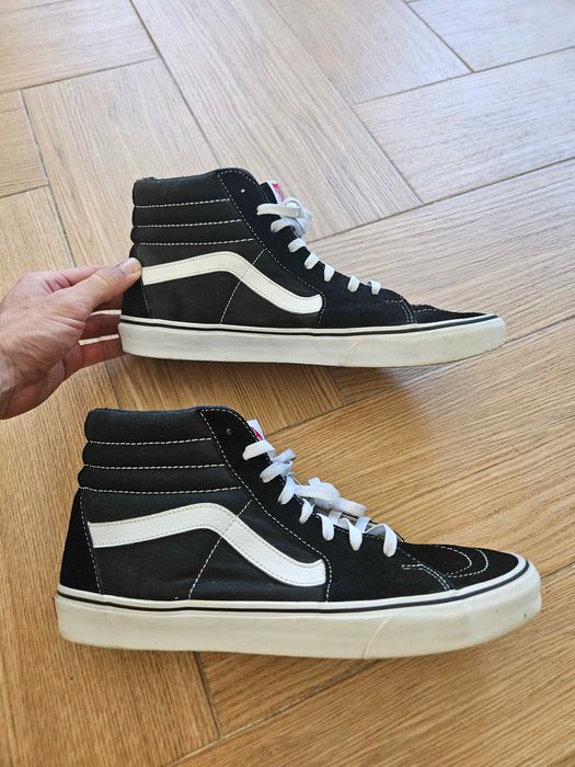 Vans old school preto cano alto 47