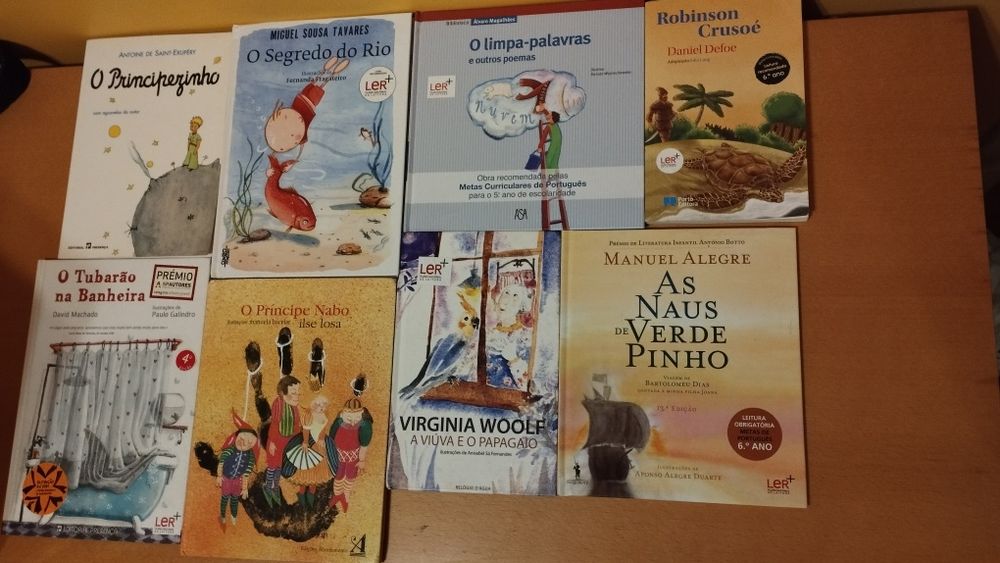 Conjunto de livros do Plano Nacional de Leitura