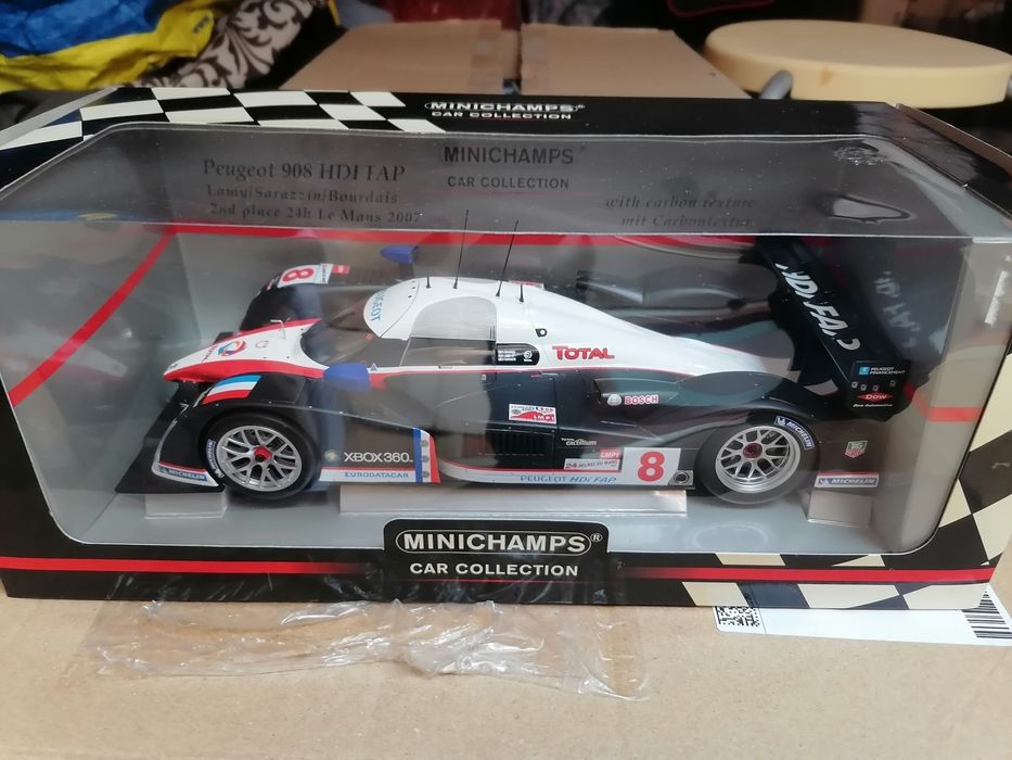 Miniaturas 1:18 Pilotos Portugueses