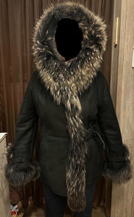 Kożuch damski nowy naturalny