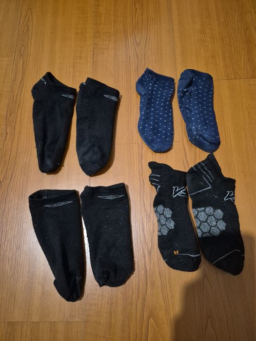 Boxers, meias usados