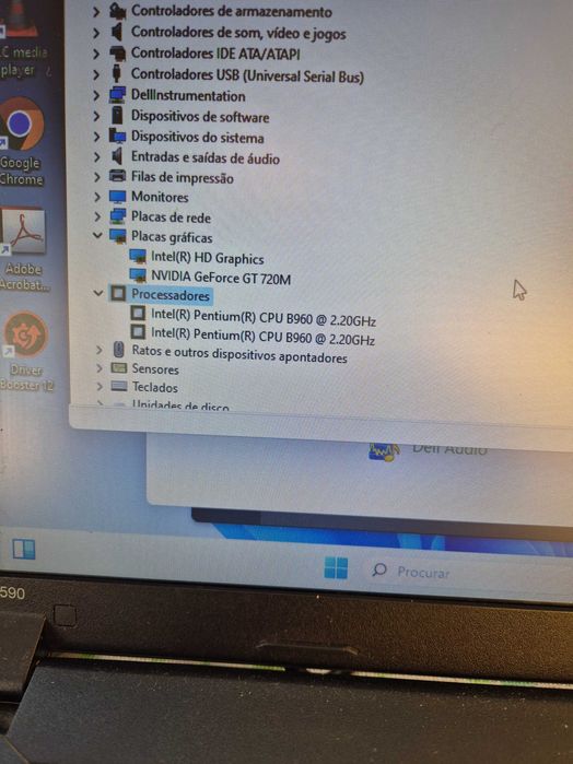 Lenovo B590 processador intel B960 2,2ghz