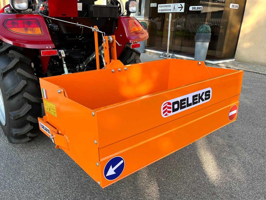 Caixa de Carga Basculante 1.40m BUCKET-140 - Aço Hardox - ENVIO GRÁTIS