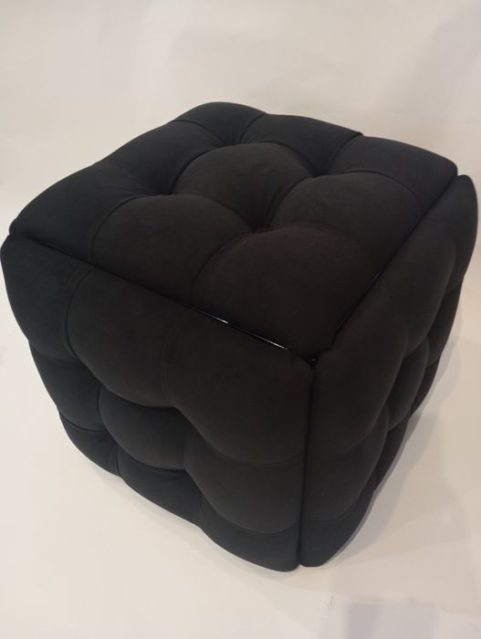 Пуф 5в1 трансформер велюр чорний