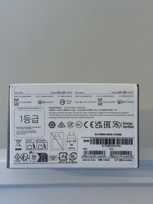 DJI Osmo Nano 128 GB Standard Combo NOWA