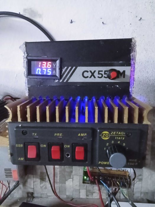 Zetagi b550p amplificador linear