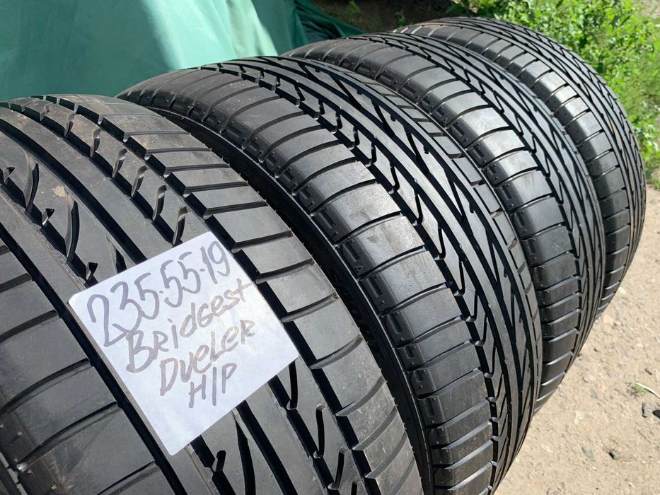 235-55-R19 BRIDGESTONE DUELER 4штуки резины шины GERMANY 2024