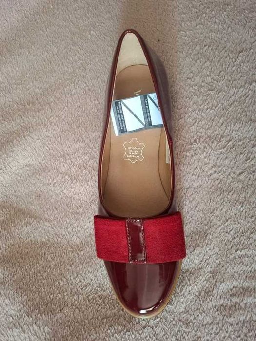 Nowe, półbuty, baleriny na wyższej podeszwie McArthur, rozmiar 37