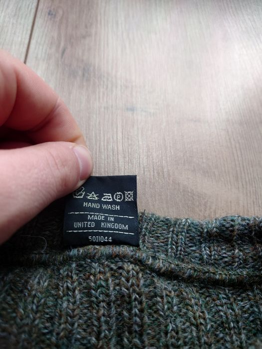 Sweter wojskowy Brytyjski 100 wełna
