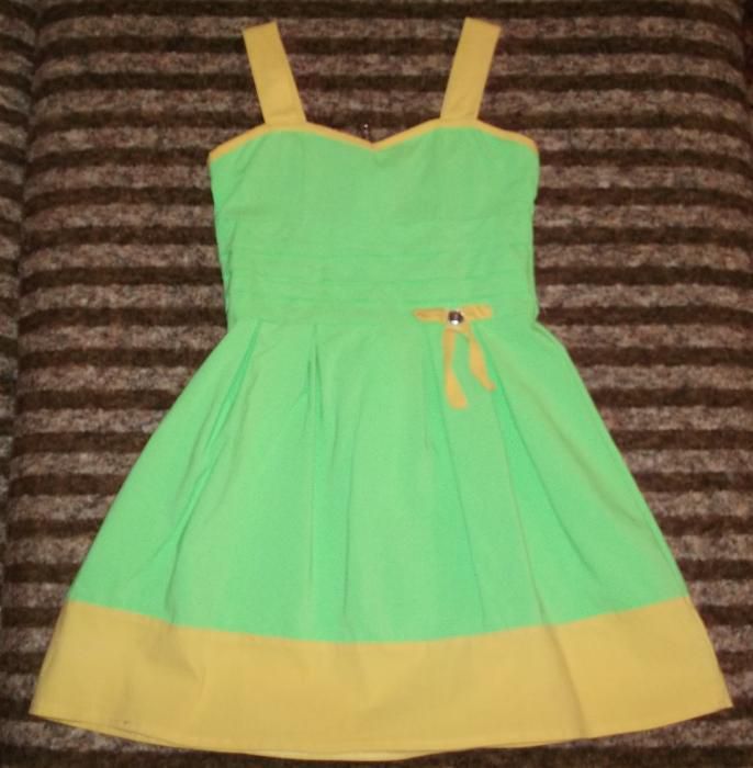 Летнее платье на девочку