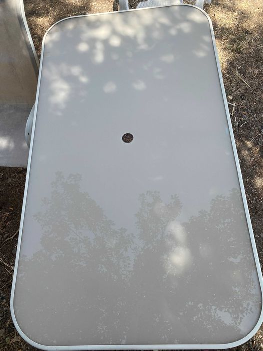 Mesa de Jantar em Vidro