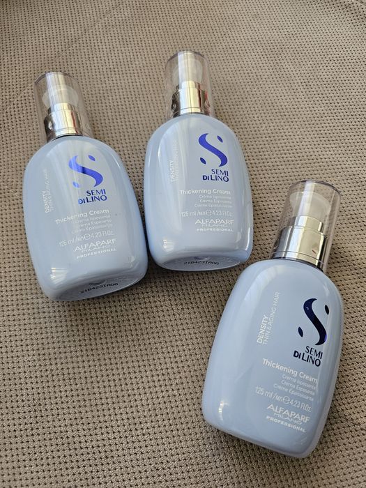 3x Alfaparf Milano Semi di Lino Density kuracja bez spłukiwania 125ml
