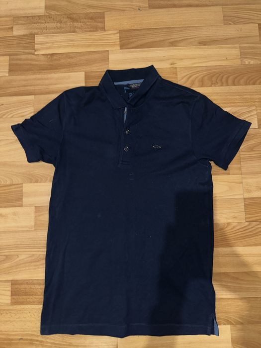 Оригінальне поло Paul & Shark "Shark Polo" (M) темно-синє