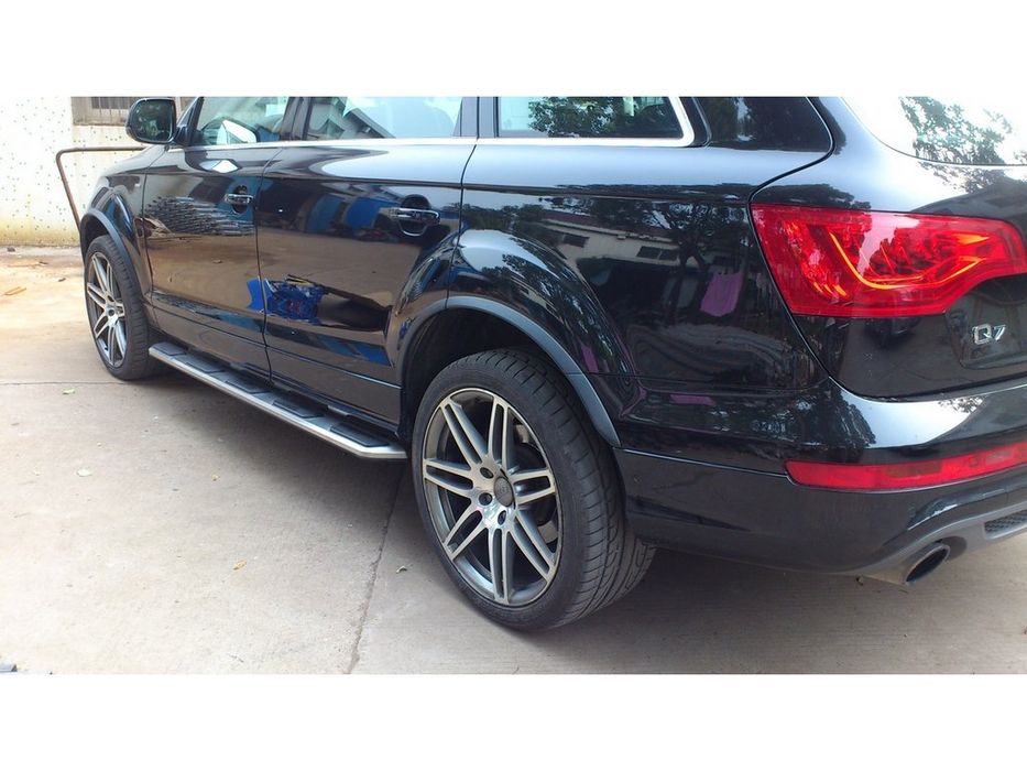 Audi Q7 2016+ Боковые пороги подножки (тип-1) (г)