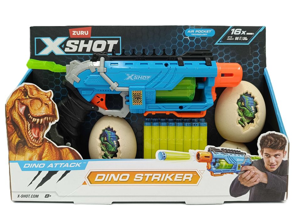 X-Shot Dino Striker wyrzutnia na strzałki ZURU