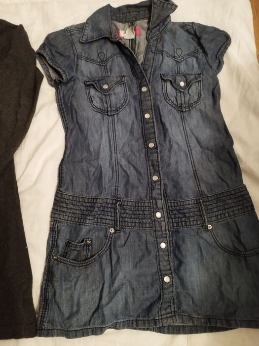 Tuniki zestaw na 128/130 cm