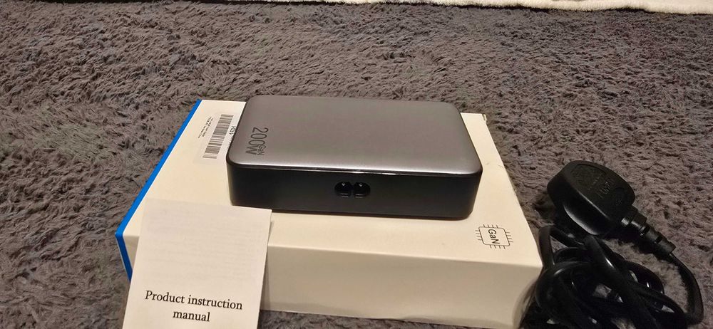 Ładowarka USB C 200 W, blok ładowarki USB C  8-portowy szybki ładujący