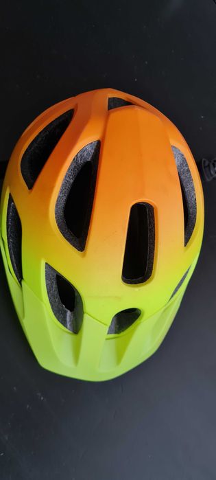 Kask rowerowy Bontrager Tyro-żółto pomarańczowy