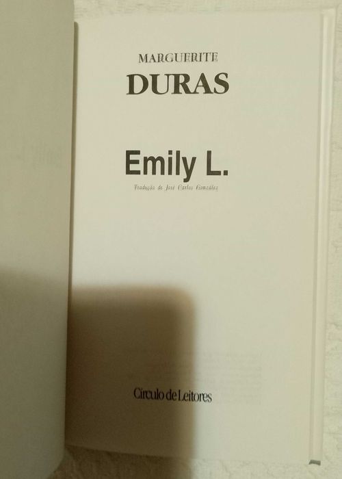 Emily L., Marguerite Duras