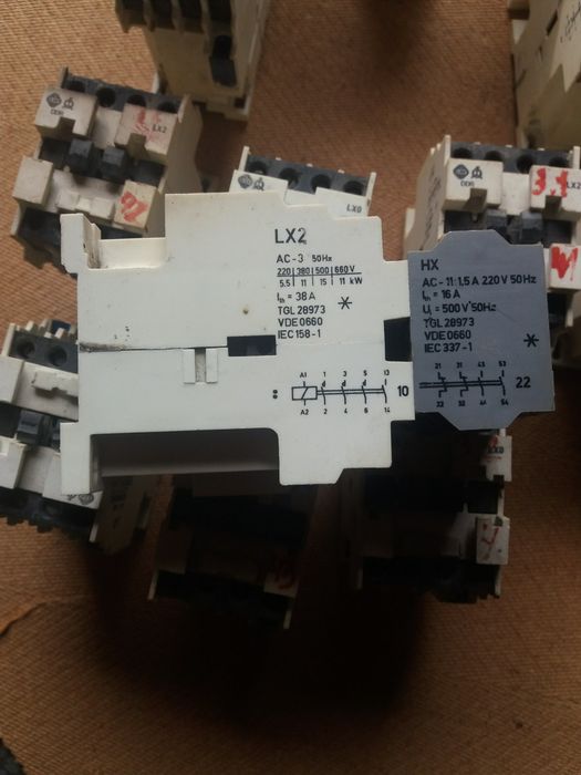 Пускатель LX0,  LX2  РДК