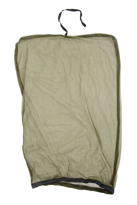 moskitiera wojskowa na głowę 45cm x 68cm - używana