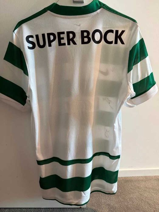 Camisola sporting autografada