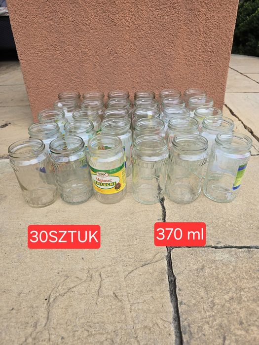 Słoiki 370 ml 30 szt