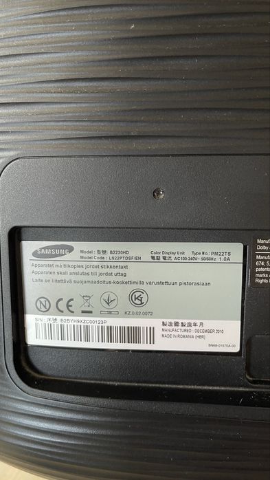 Monitor Telewzior Samsung B2230HD 22 cale