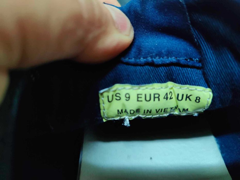 Sapatos azuis tam. 42 Redskins originais em pele como novos