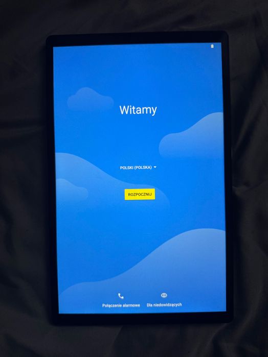 Tablet Kinstone 10.3" FHD (Android, LTE/Wi-Fi) + oryginalna ładowarka  – Sprawny, idealny do filmów i nauki