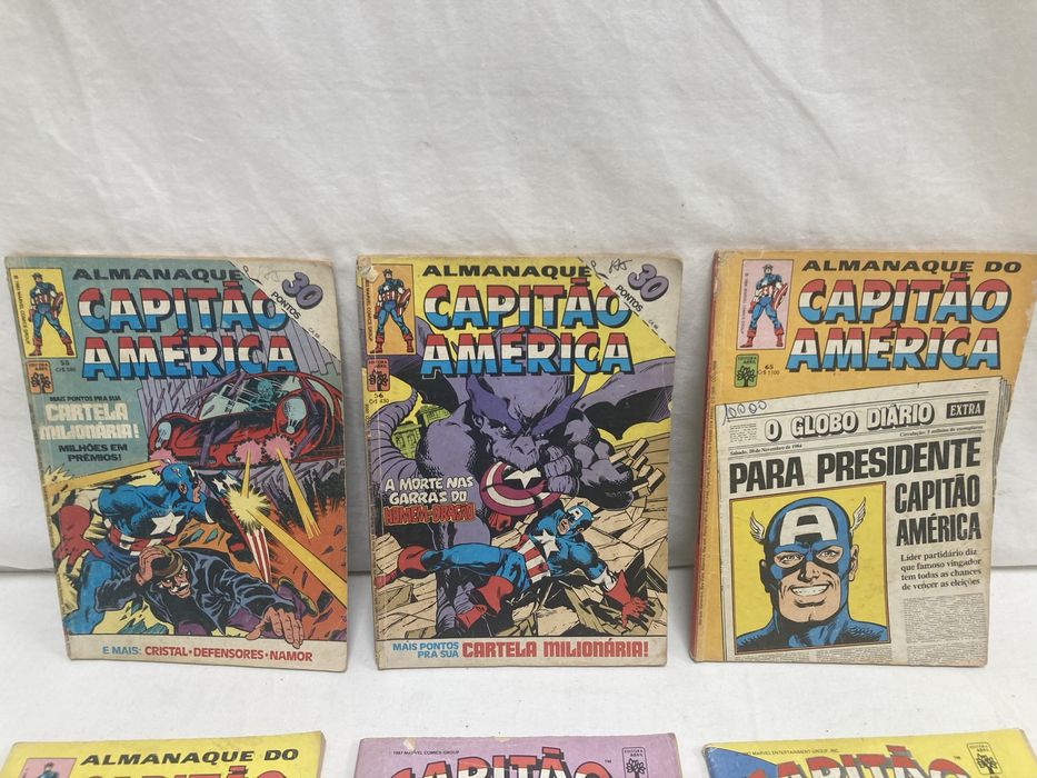 Livros Capitão América, Banda Desenhada