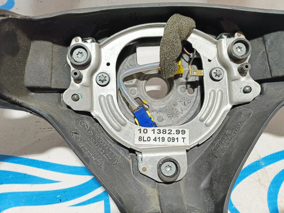 VOLANTE GUIADOR AUDI S3 A3 8L 8L0419091T PELE ORIGINAL