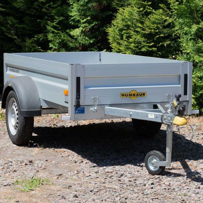 Німецький причіп, алюмінієвий борт 2,1х1,3м Humbaur HA752113 з ПДВ