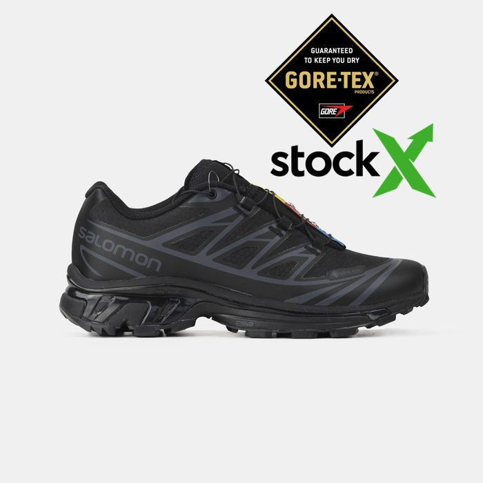 Кросівки чоловічі Salomon XT-6 Black Gore-Tex (чорніі,сірі,бежеві )