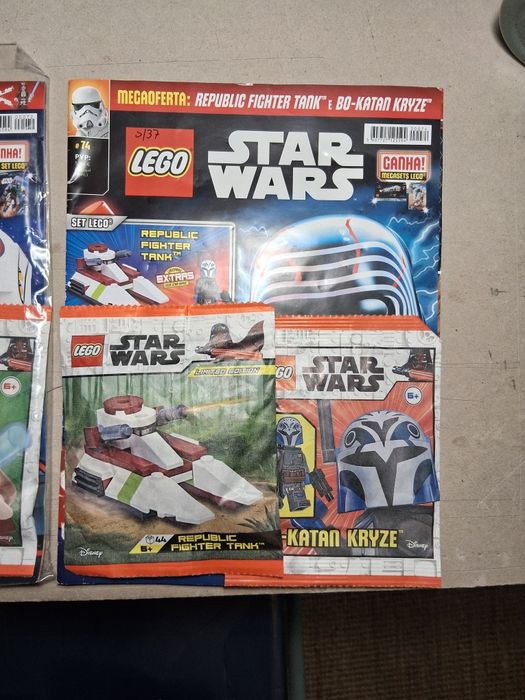 Revistas Lego Star Wars N° 72 e 74 + Brindes