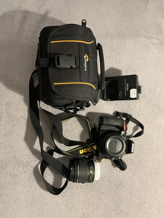 Nikon D3500 body + obiektyw 18-55mm