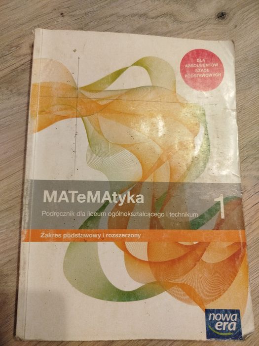 Matematyka 1 , zakres podstawowy i rozszerzony