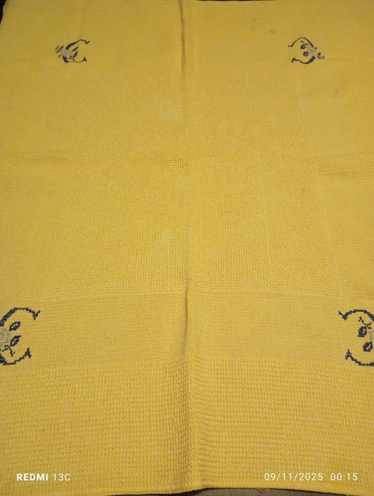 Embroidered Square Towel431550031756666881