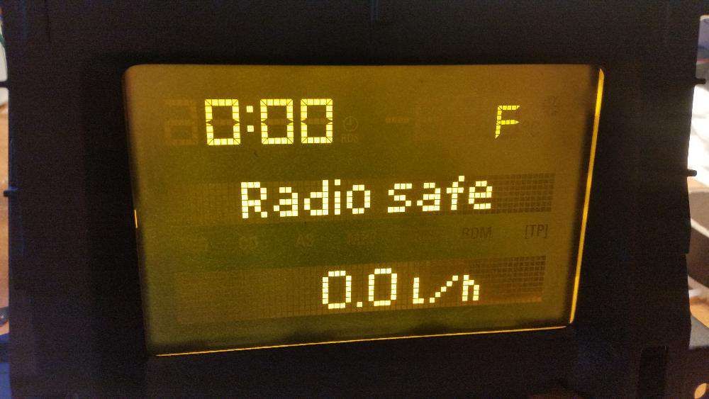 Opel LOCKED Display Safe Radio Safe Headunit wylogowanie MODUŁÓW radia