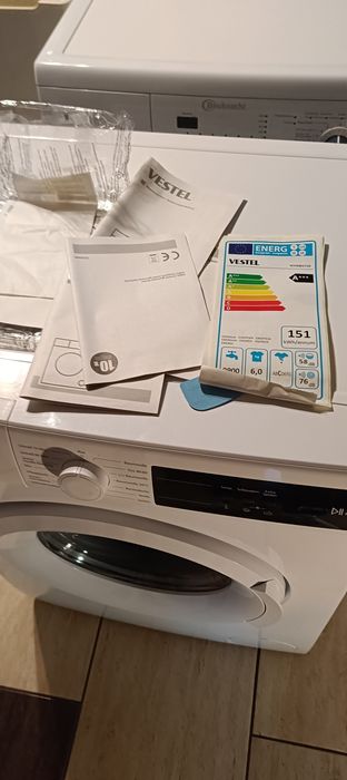 Piękna pralka Vestel jak nowa  Slim A+++
