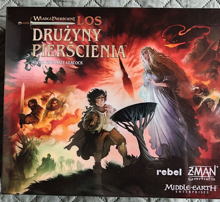 Los drużyny pierścienia, nowa gra, folia