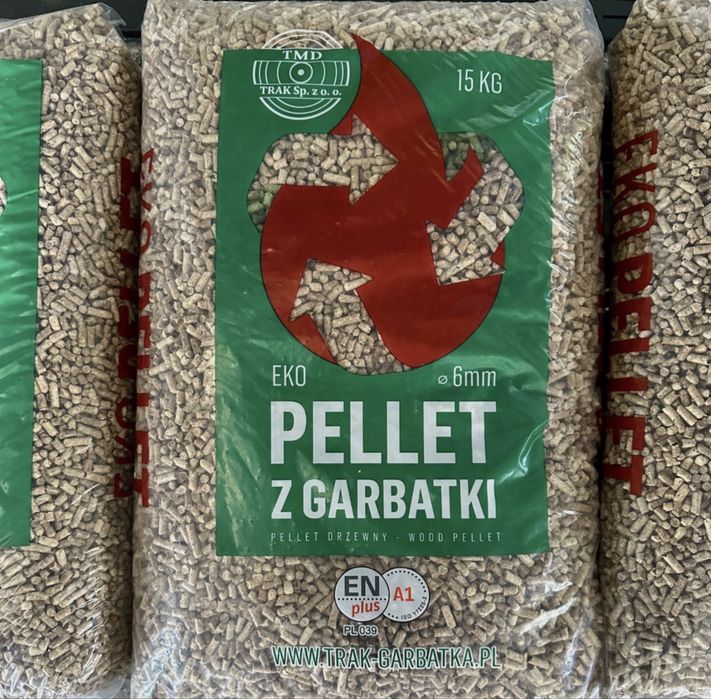 Pellet Garbatka Certyfikat A1 ENplus!