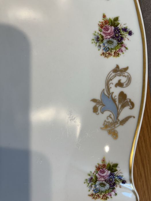 Terrina pintada à mão Limoges