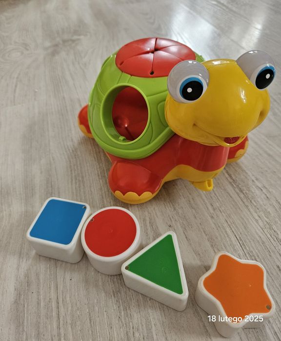 Żółwik grający edukacyjny zabawka
