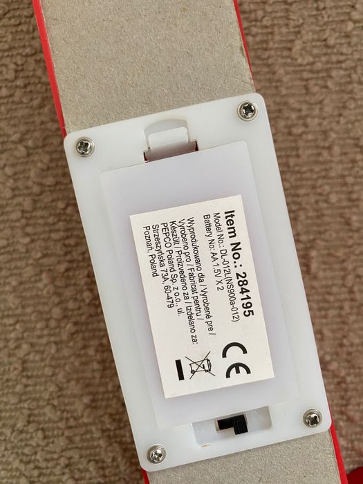 Serce lampka na baterie