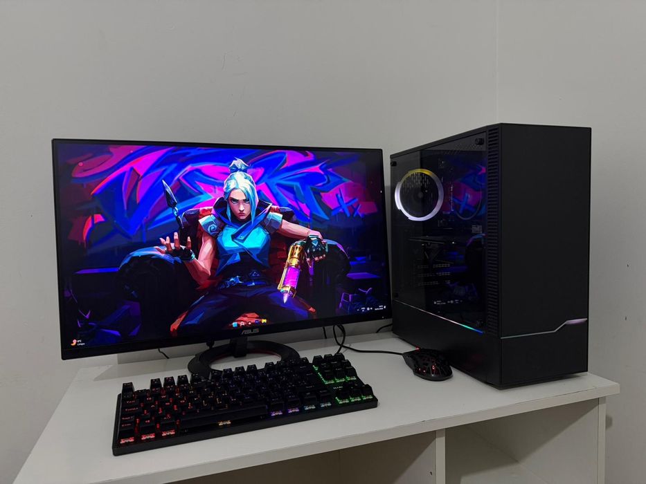 PC Gamer + monitor e periféricos