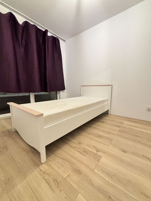 Komplet łózko, szafa, stolik nocny